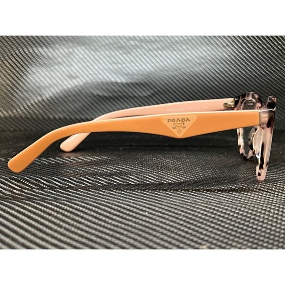 Prada Women's Pink Havana Eyeglasses - Picture 3 of 4